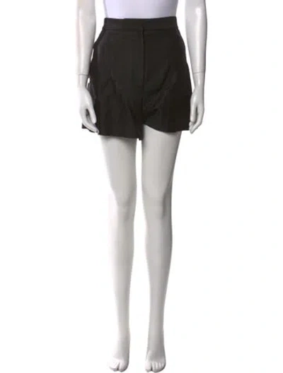 Pre-owned Sandro Mini Shorts In Black