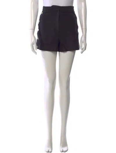 Pre-owned Sandro Mini Shorts In Black