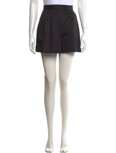 Pre-owned Sandro Mini Shorts In Black