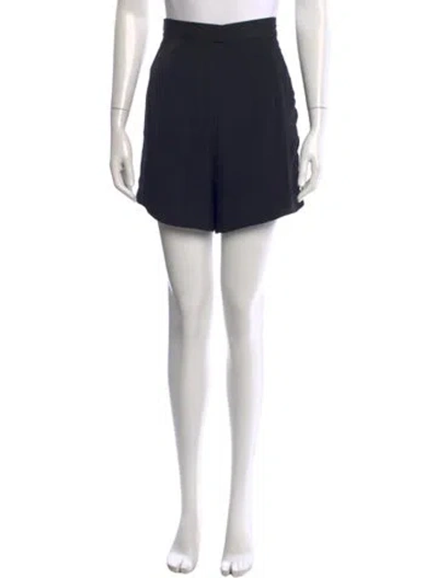 Pre-owned Sandro Mini Shorts In Black