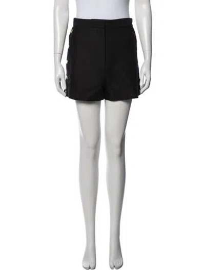 Pre-owned Sandro Mini Shorts In Black