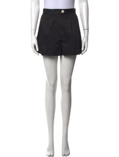 Pre-owned Sandro Mini Shorts In Black