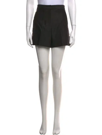 Pre-owned Sandro Mini Shorts In Black