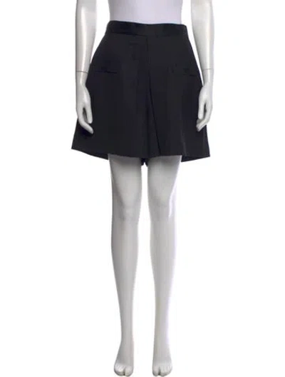 Pre-owned Sandro Mini Shorts In Black