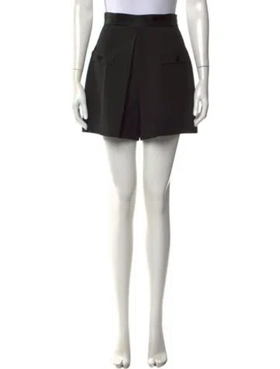 Pre-owned Sandro Mini Shorts In Black