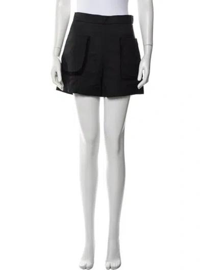 Pre-owned Sandro Mini Shorts In Black
