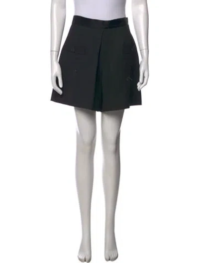 Pre-owned Sandro Mini Shorts In Black