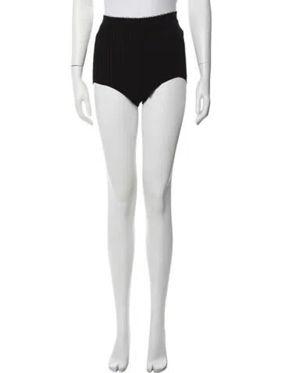 Pre-owned Sandro Mini Shorts In Black