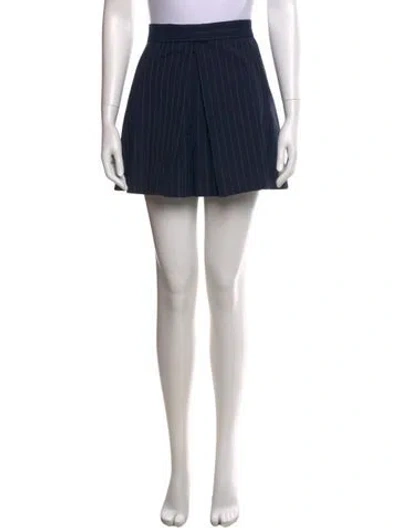 Pre-owned Sandro Mini Shorts In Blue