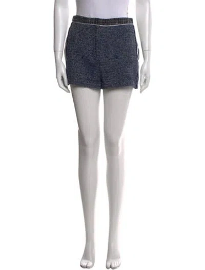 Pre-owned Sandro Mini Shorts In Blue