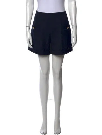 Pre-owned Sandro Mini Shorts In Blue