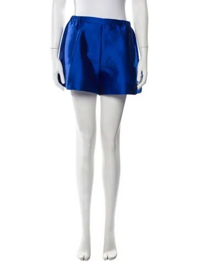 Pre-owned Sandro Mini Shorts In Blue