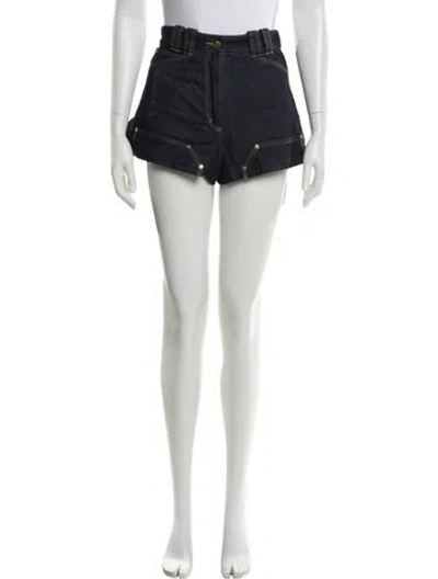 Pre-owned Sandro Mini Shorts In Green