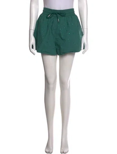 Pre-owned Sandro Mini Shorts In Green
