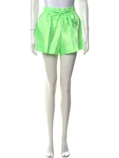 Pre-owned Sandro Mini Shorts In Green