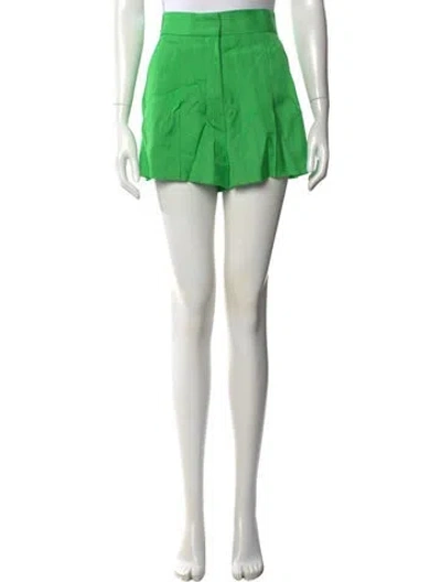 Pre-owned Sandro Mini Shorts In Green