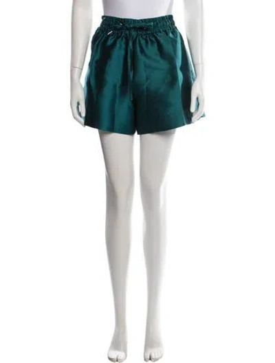 Pre-owned Sandro Mini Shorts In Green