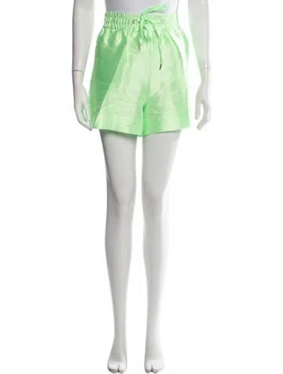 Pre-owned Sandro Mini Shorts In Green