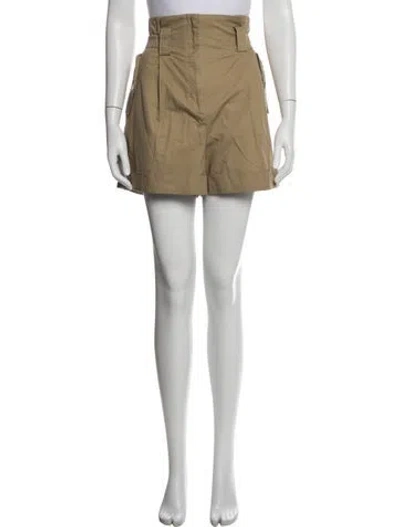 Pre-owned Sandro Mini Shorts In Neutrals