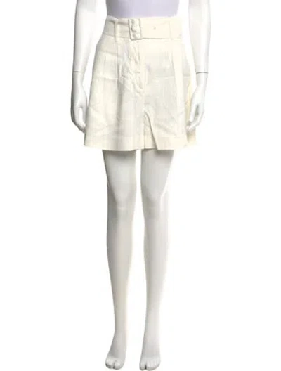 Pre-owned Sandro Mini Shorts In Neutrals