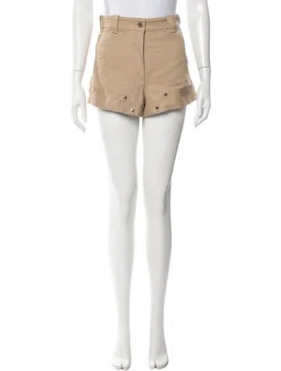 Pre-owned Sandro Mini Shorts In Neutrals