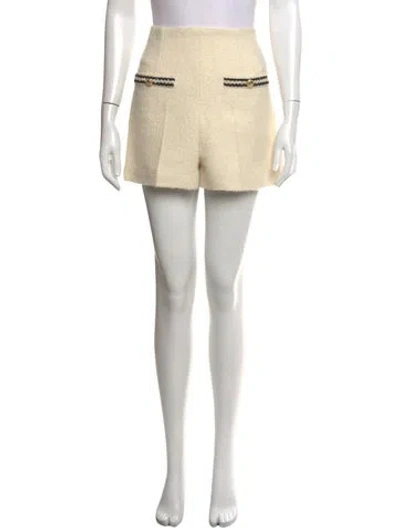 Pre-owned Sandro Mini Shorts In Neutrals