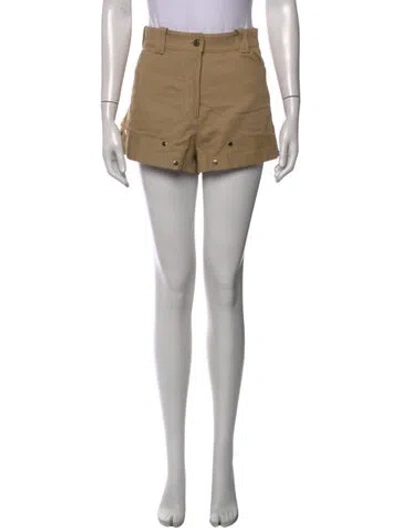 Pre-owned Sandro Mini Shorts In Neutrals