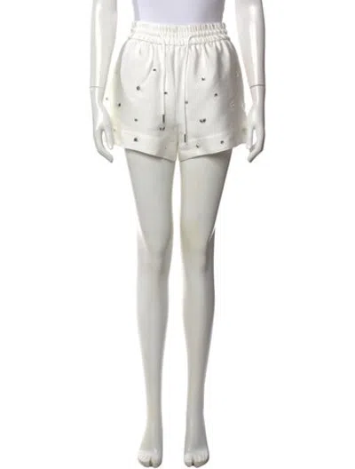 Pre-owned Sandro Mini Shorts In Neutrals