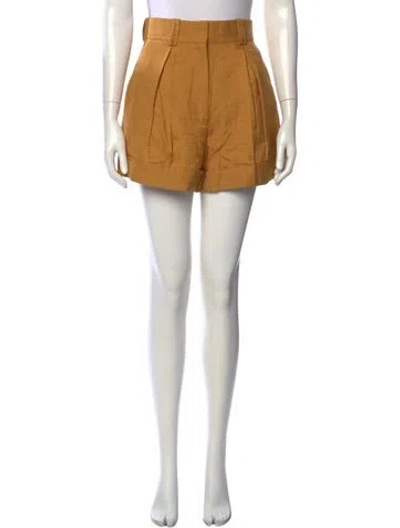 Pre-owned Sandro Mini Shorts In Orange
