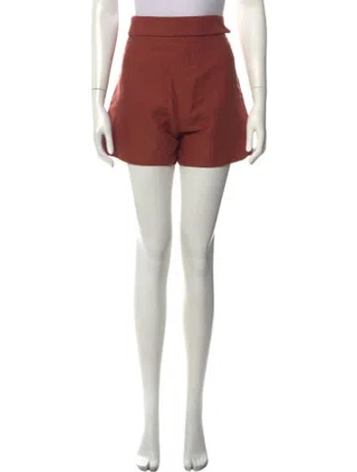 Pre-owned Sandro Mini Shorts In Orange