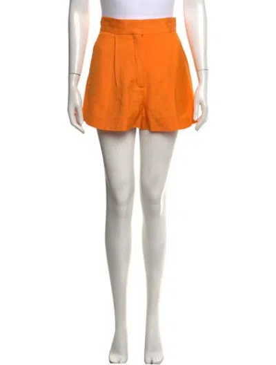 Pre-owned Sandro Mini Shorts In Orange