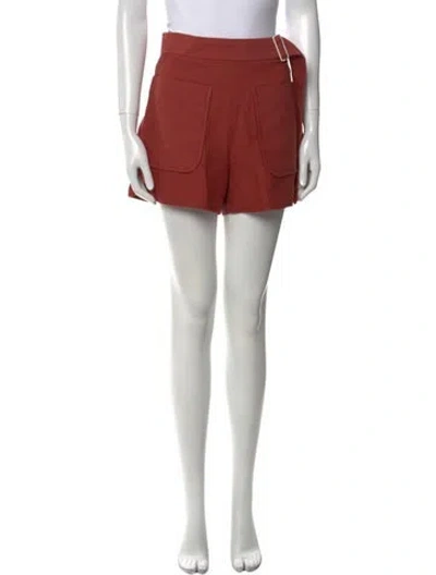 Pre-owned Sandro Mini Shorts In Red