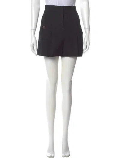 Pre-owned Sandro Mini Shorts W/ Tags In Black
