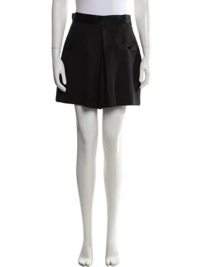 Pre-owned Sandro Mini Shorts W/ Tags In Black