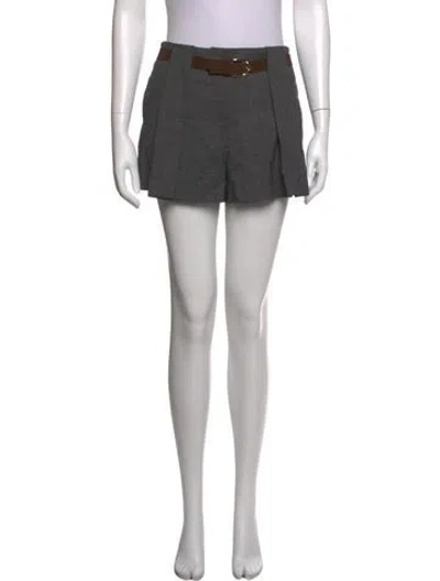 Pre-owned Sandro Mini Shorts W/ Tags In Blue