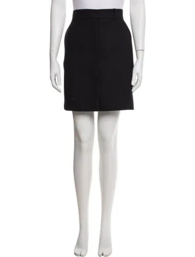 Pre-owned Sandro Mini Skirt In Black