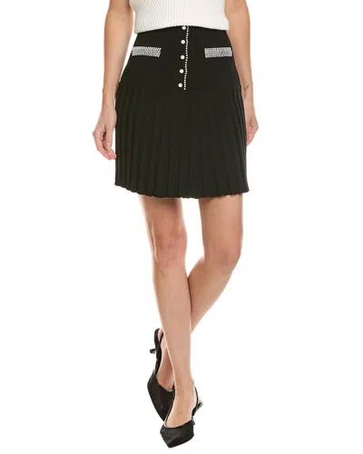 Sandro Mini Skirt In Black