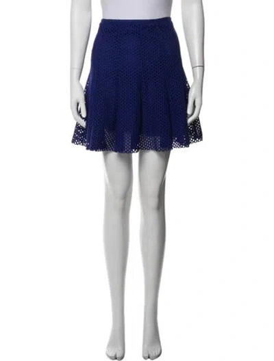 Pre-owned Sandro Mini Skirt In Multi