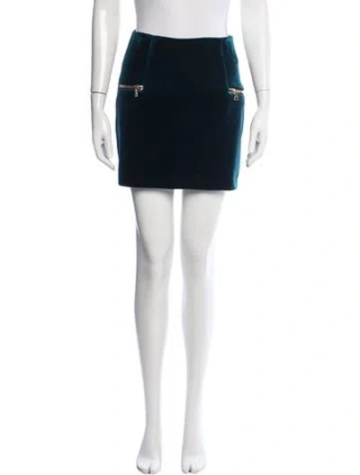 Pre-owned Sandro Mini Skirt In Neutral