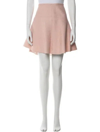 Pre-owned Sandro Mini Skirt In Pink