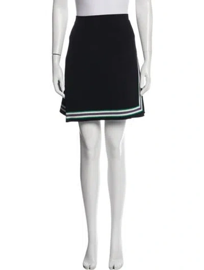 Pre-owned Sandro Mini Skirt W/ Tags In Blue