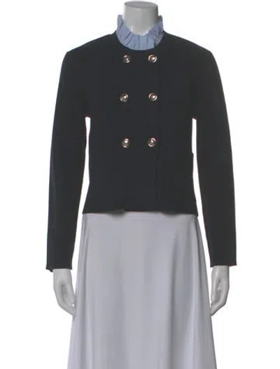 Pre-owned Sandro Mock Neck Sweater W/ Tags In Gray