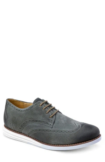 Sandro Moscoloni 4-eyelet Wingtip Blucher In Grey