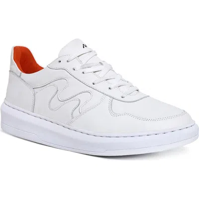 Sandro Moscoloni Lapa Low Top Leather Sneaker In White
