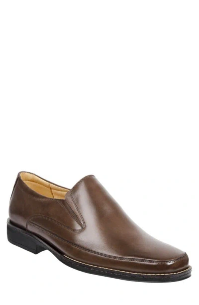 Sandro Moscoloni Lindsey Moc Toe Slip-on Loafer In Brown