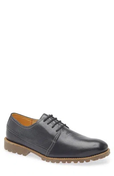 Sandro Moscoloni Plain Toe Derby In Blue