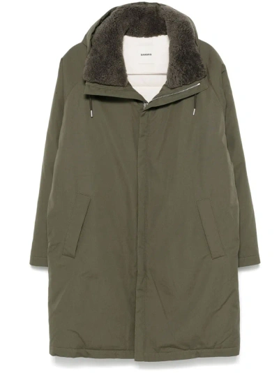 Sandro Mouton Parka In Green