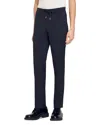 Sandro New Alpha Drawstring Waist Straight Leg Pants In Fonte