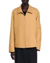Sandro New Full Zip Jacket In Brown