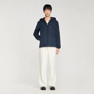 SANDRO NYLON WINDBREAKER
